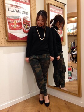 いせざきさん（レディース・154cm）の秋コーディネート