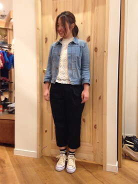 いせざきさん（レディース・154cm）の冬コーディネート