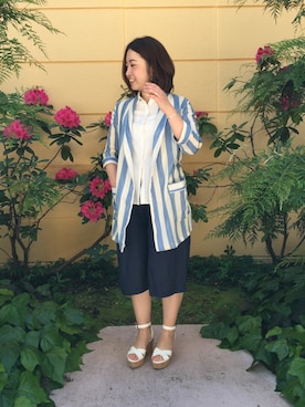 いせざきさん（レディース・154cm）の春コーディネート