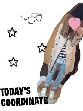 「N.（N. Natural Beauty Basic）（エヌエヌナチュラルビューティーベーシック）のアイテム（トレンチコート）」を使った、kaaaさん（レディース・164cm）の春コーディネート