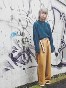「秋ですね」｜タカマダテ マさん（レディース・163cm）の秋コーディネート