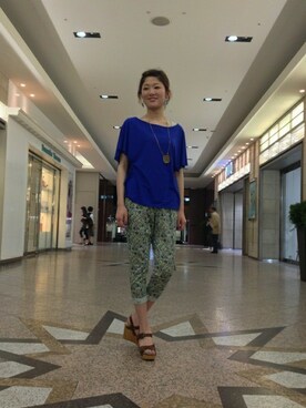 スタッフさんのコーディネート