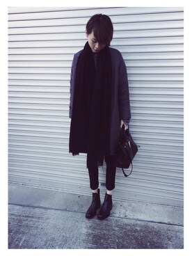 「coordinate」｜ao-studioさん（レディース・172cm）の冬コーディネート