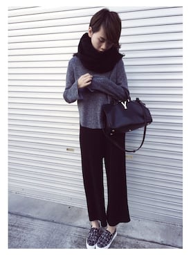 「coordinate」｜ao-studioさん（レディース・172cm）の冬コーディネート