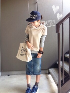 まゆみんさん（レディース・153cm）の秋コーディネート