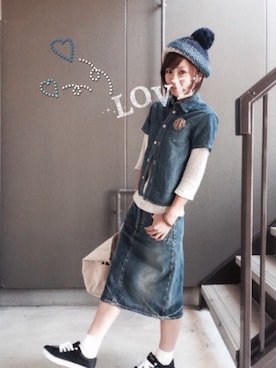 まゆみんさん（レディース・153cm）の秋コーディネート