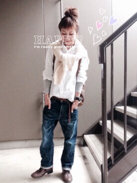 まゆみんさん（レディース・153cm）の秋コーディネート