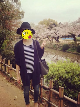 「SEVENDAYS=SUNDAY（セブンデイズサンデイ）のアイテム（その他アウター）」を使った、菊池商店さん（レディース・154cm）の春コーディネート