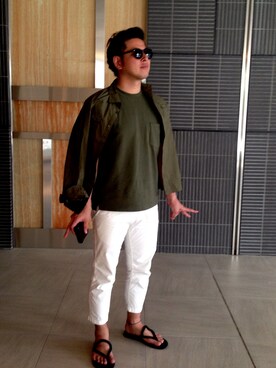 菊池商店さん（メンズ・180cm）の夏コーディネート