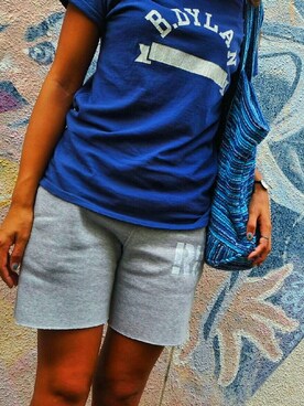 「スウェットショーツ」｜shiorenaさん（レディース・170cm）の夏コーディネート