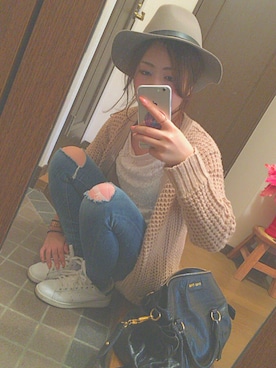 neneさん（レディース・158cm）の秋コーディネート