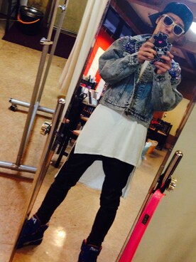 「JOYRICH」｜「アイテム（その他シューズ）」を使った、DENPEI SAKAIさん（メンズ・170cm）の春コーディネート