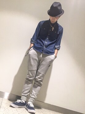 Nike ナイキ テックフリースジョガーパンツを使ったメンズ人気ファッションコーディネート Wear