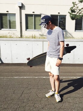 ®sanさん（メンズ・171cm）の夏コーディネート