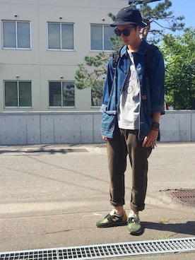 「HEAD LIGHT」｜®sanさん（メンズ・171cm）の秋コーディネート