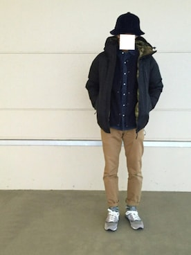 ®sanさん（メンズ・171cm）の冬コーディネート