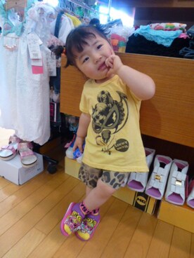 kureaさん（キッズ・90cm）の夏コーディネート