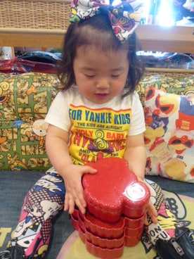 kureaさん（キッズ・90cm）の夏コーディネート