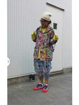 「DARIO（ダリオ）のアイテム（ジャケット/アウター）」を使った、あさいさん（レディース・158cm）の秋コーディネート