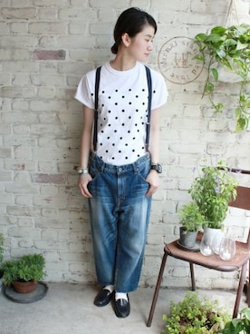 「JOURNAL STANDARD LUXE（ジャーナルスタンダード　ラックス）のアイテム」を使った、A.Kさん（レディース・161cm）の夏コーディネート