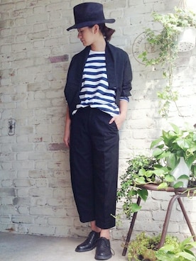 「JOURNAL STANDARD LUXE（ジャーナルスタンダード　ラックス）のアイテム」を使った、A.Kさん（レディース・161cm）の秋コーディネート