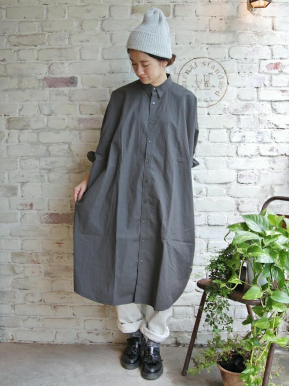 A.K（journal standard luxe 渋谷店）｜JOURNAL STANDARD LUXEのワンピースを使ったコーディネート