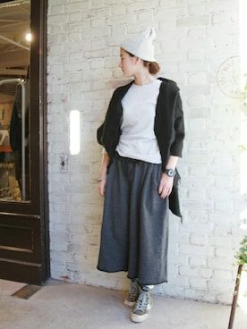 「JOURNAL STANDARD LUXE（ジャーナルスタンダード　ラックス）のアイテム」を使った、A.Kさん（レディース・161cm）の秋コーディネート