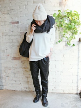 「JOURNAL STANDARD LUXE（ジャーナルスタンダード　ラックス）のアイテム」を使った、A.Kさん（レディース・161cm）の秋コーディネート