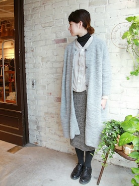「JOURNAL STANDARD LUXE（ジャーナルスタンダード　ラックス）のアイテム」を使った、A.Kさん（レディース・161cm）の秋コーディネート
