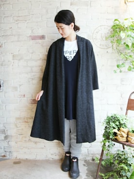 「JOURNAL STANDARD LUXE（ジャーナルスタンダード　ラックス）のアイテム」を使った、A.Kさん（レディース・161cm）の秋コーディネート