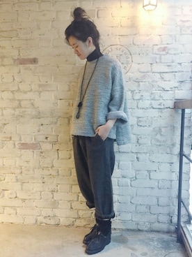 「JOURNAL STANDARD LUXE（ジャーナルスタンダード　ラックス）のアイテム」を使った、A.Kさん（レディース・161cm）の秋コーディネート