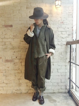 「JOURNAL STANDARD LUXE（ジャーナルスタンダード　ラックス）のアイテム」を使った、A.Kさん（レディース・161cm）の秋コーディネート