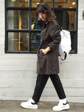 「ARMEN（アーメン）のアイテム」を使った、A.Kさん（レディース・161cm）の春コーディネート