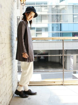 「JOURNAL STANDARD LUXE（ジャーナルスタンダード　ラックス）のアイテム」を使った、A.Kさん（レディース・161cm）の春コーディネート