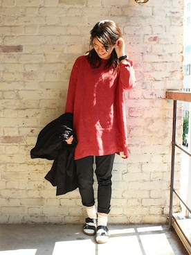 「JOURNAL STANDARD LUXE（ジャーナルスタンダード　ラックス）のアイテム」を使った、A.Kさん（レディース・161cm）の春コーディネート