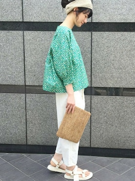 「JOURNAL STANDARD LUXE（ジャーナルスタンダード　ラックス）のアイテム」を使った、A.Kさん（レディース・161cm）の春コーディネート