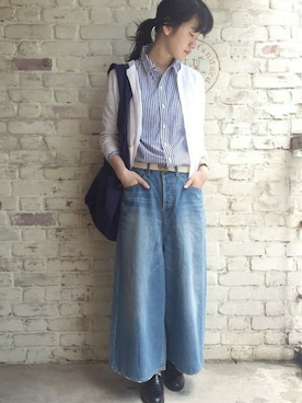 「JOURNAL STANDARD LUXE（ジャーナルスタンダード　ラックス）のアイテム」を使った、A.Kさん（レディース・161cm）の春コーディネート