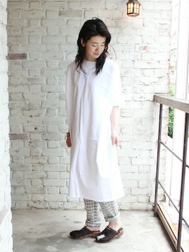 「JOURNAL STANDARD LUXE（ジャーナルスタンダード　ラックス）のアイテム」を使った、A.Kさん（レディース・161cm）の夏コーディネート