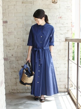 「JOURNAL STANDARD LUXE（ジャーナルスタンダード　ラックス）のアイテム」を使った、A.Kさん（レディース・161cm）の夏コーディネート