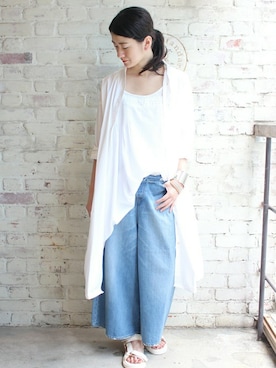 「JOURNAL STANDARD LUXE（ジャーナルスタンダード　ラックス）のアイテム」を使った、A.Kさん（レディース・161cm）の夏コーディネート