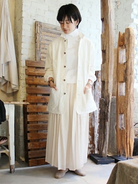 「JOURNAL STANDARD LUXE（ジャーナルスタンダード　ラックス）のアイテム」を使った、A.Kさん（レディース・161cm）の冬コーディネート