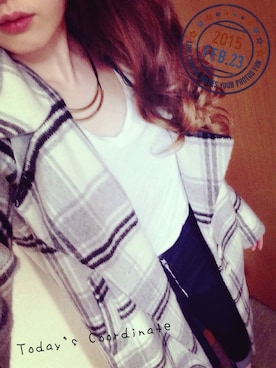 ま〜ちゃんさん（レディース・156cm）の冬コーディネート