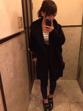 「one way（ワンウェイ）のアイテム（その他シューズ）」を使った、ゆーかさん（レディース・155cm）の秋コーディネート