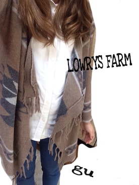 「LOWLYS FARM」｜優さん（レディース・156cm）の春コーディネート