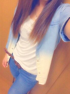 「DUB Collection（ダブコレクション）のアイテム」を使った、まーなりんさん（レディース・154cm）の夏コーディネート