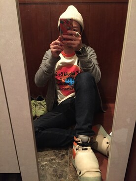 「N.HOOLYWOOD（N.ハリウッド）のアイテム（スウェット）」を使った、ＹＯＵさん（メンズ・165cm）の秋コーディネート