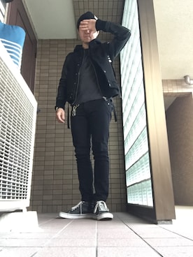 「Lucien Pellat-Finet（ルシアンペラフィネ）のアイテム（シューズ）」を使った、ＹＯＵさん（メンズ・165cm）の秋コーディネート