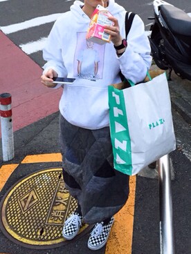 「I&ME（アイアンドミー）のアイテム（トップス）」を使った、ｓｎさん（レディース・163cm）の春コーディネート