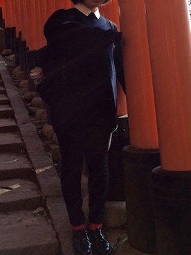 かもちゃまさん（レディース・153cm）の冬コーディネート