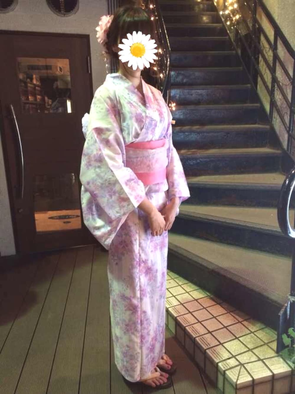 激安。INGNI☆玉城ティナ着用☆浴衣 INGNI（イング）の「【玉城ティナさん着用】ストライプ/浴衣4点セット